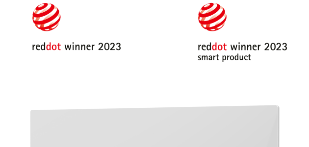 AENO Premium Eco Smart Heater gavo "Red Dot" apdovanojimą už išskirtinį dizainą ir inovacijas
